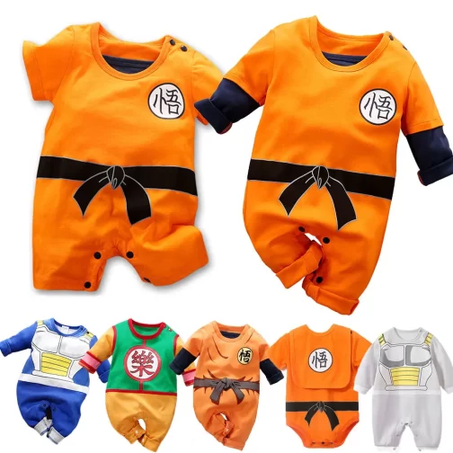 Anime Clothes Baby Rompers