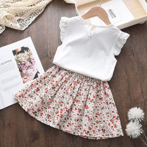 Girls Clothes Sets Floral