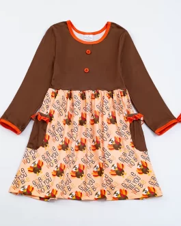 Thanksgiving Baby Girls Dress