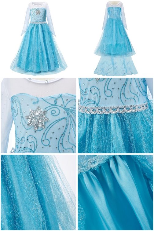 Girls Jasmine Princess Dress